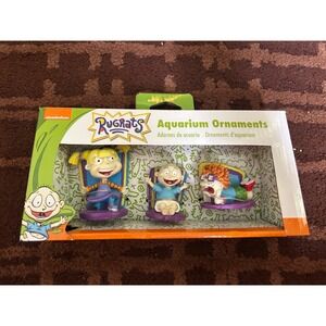 Nickelodeon Rugrats Aquarium Ornaments 3pk Tommy Angelica Chuckie Penn-Plax